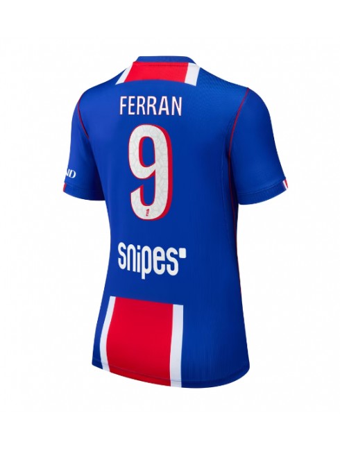 Paris Saint-Germain Ferran Torres #9 Replika Hemmakläder Dam 2026-27 Kortärmad Paris Saint-Germain Ferran Torres #9 Replika Hemmakläder Dam 2026-27 Kortärmad